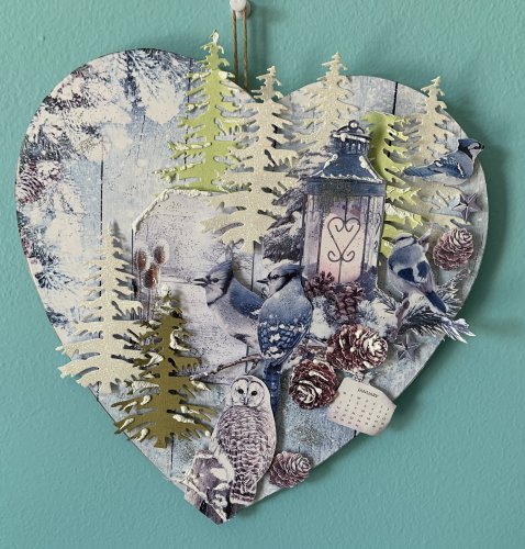 Click to enlarge Heart1 Wall Hanging Graphic