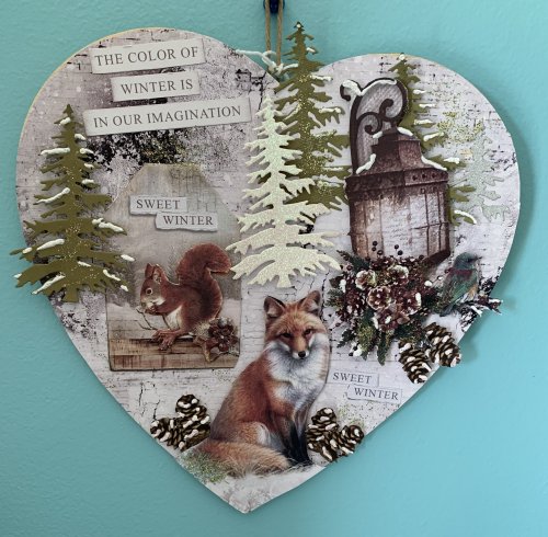 Click to enlarge Heart3 Wall Hanging Graphic