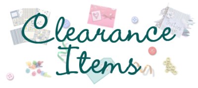 Clearance Items Graphic